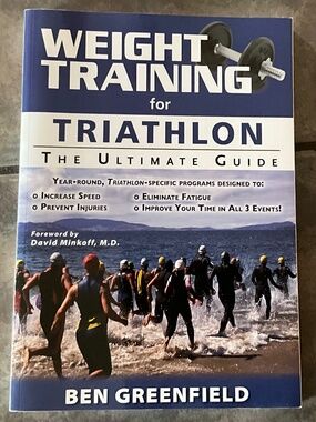 Weight Training for Triathlon paperback book